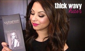 How To: Thick Wavy Hair (VP Fashion Extensions)