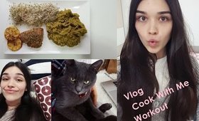 Vlog | Cook With Me | My Workout | OOTD