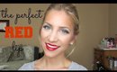 The Perfect RED Lip | Tutorial