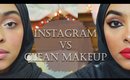 Instagram Makeup Vs. Clean/natural No Makeup Makeup | REEM