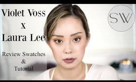 Violet Voss x Laura Lee Palette review, swatches, & tutorial