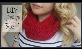 DIY Crochet Infinity Scarf