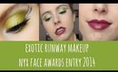 Exotic Runway Makeup | NYX Face Awards Entry 2014!