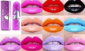 Lime Crime Lipsticks! Swatches!