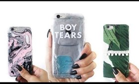EASY DIY PHONE CASES! You NEED to try 2017!
