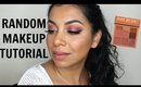 RANDOM MAKEUP TUTORIAL FT HUDA BEAUTY NUDE OBSESSIONS PALETTE | MissBeautyAdikt