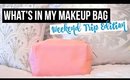 What's In My Travel Makeup Bag | Weekend Getaway Edition
