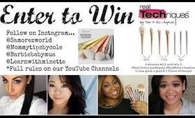 Real Techniques #BoldMetals Brush  Collections Giveaway