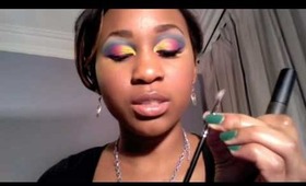 Tutorial: Spring is in the Air (Dramatic Cut Crease)