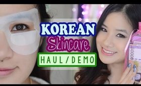 KOREAN SKINCARE Haul / Demo | Monthly Beauty Subscriptions