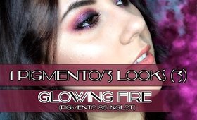 ✿ 1 PIGMENTO/3 LOOKS: Glowing Fire || (3) Pigmento AMC "86" (INGLOT) ✿