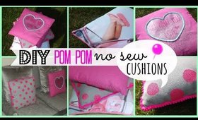 DIY Pom Pom Cushions | Room Decor Inspiration!