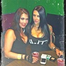 My bestie Lisa & I waiting for my husbands band to go on 