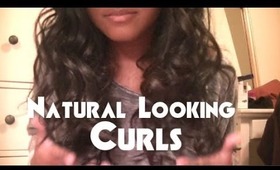 Natural Looking Curls Tutorial
