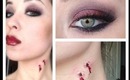 МАКИЯЖ  "УКУШЕННАЯ ВАМПИРОМ" / MAKEUP "BITTEN BY A VAMPIRE"