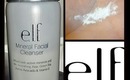 ELF Mineral Facial Cleanser- Review