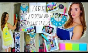 Back to School: Locker Organization + DIY Decorations ♡ Tumblr Inspired