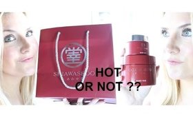 HOT OR NOT?  $200 USD SUPER HYALURONIC ACID SKINCARE ? SHIAWASEDO REVIEW | TheInsideOutBeauty.com