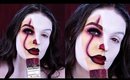 PENNYWISE Paint Brush Halloween Makeup