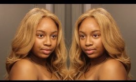 Yolissa Hair Install & 1 week review | Honey Blonde (#27) Wig Install