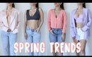 2020 Spring Fashion Trends| Pastels, Tie-Dye, Cardigans, bras and more