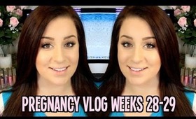 Pregnancy Vlog Weeks 28-29 | Glucose Test, Non Stress Test & Weekly Ultrasounds