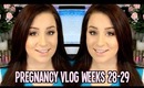 Pregnancy Vlog Weeks 28-29 | Glucose Test, Non Stress Test & Weekly Ultrasounds