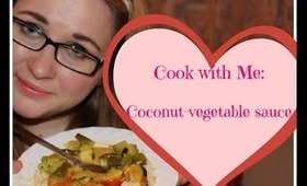 Cook with Me:Coconut-Vegetable Sauce with Rice/DelisiousD