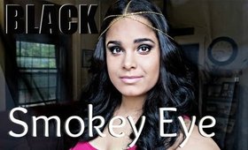 Simple Black Smokey Eye