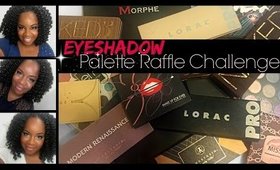 Eyeshadow Palette Raffle Challenge