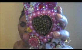 DIY:LuxxAddictionInspired Phone Case+ Leopard Brush Holder