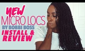 NEW Bobbi Boss Micro Locs Review + Installation!