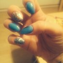 Blue nails 
