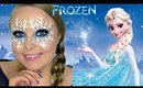 Disney Frozen: ELSA SNOWFLAKE MASK Makeup Tutorial