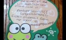 The Contest Winner! Let's congratulate Ambersaurus!