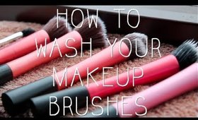 How To Properly Clean Makeup Brushes