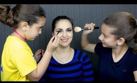 Little Cousins Do My Makeup | DaiForMakeup