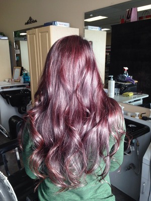 Beautiful red violet done by me ❤️