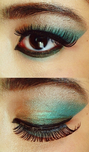 Arab inspired makeup! 