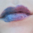 Purple and Blue lips