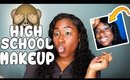 HOW I DID MY MAKEUP IN HIGH SCHOOL! | TrinityJae