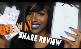 GIVEAWAY + SHARE SOUFEEL JEWELRY , PRTYBRNEYESE LASHES REVIEW 2016