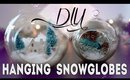 DIY Easy Hanging Snowglobes | DIYMAS | ANNEORSHINE