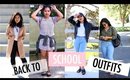 Back to School Outfits 2015 College/Uni Edition  | makeupbyritz