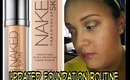 Updated Foundation Routine Feat UD Naked Skin!.