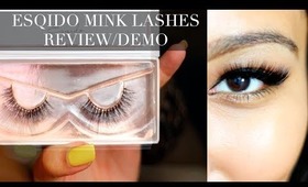 Esqido Mink Lashes Review/Demo | Kalei Lagunero