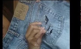 DIY: Denim Vest and shorts