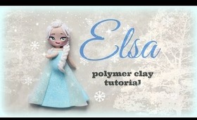 ❅ Elsa - Frozen Polymer clay Tutorial ☃ ❅