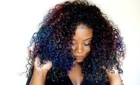 ♥ Oilslick Iridescent hair color