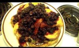 Blackberry Mint French Toast